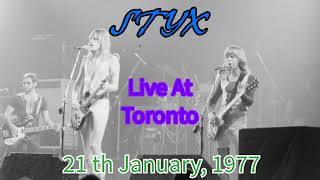 5 Light Up Styx  Live At Toronto Canada 21011977 [upl. by Fries855]