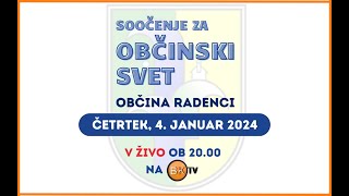 V ŽIVO Soočenje za Občinski svet v Občini Radenci [upl. by Orsino]