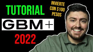 Tutorial GBM 2023 Invierte en la bolsa de valores con 100 pesos [upl. by Ogires417]