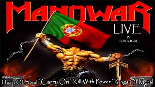 MANOWAR  LIVE IN PORTUGAL [upl. by Aerdnwahs131]