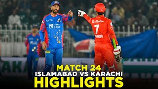 PSL 9  Full Highlights  Islamabad United vs Karachi Kings  Match 24  M2A1A [upl. by Iong]