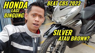 Honda Beat CBS SILVER HITAM 2023 [upl. by Joshua320]