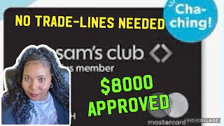 8000 Sam’s Club Business Master Card No Tradelines NeededSam’s Club Update 2024 [upl. by Nnylassej]