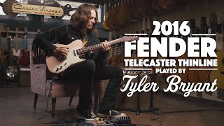 Fender Custom Shop Thinline Tele played by Tyler Bryant [upl. by Kohn876]