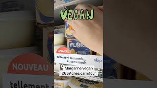 Nouveauté vegan Margarine vegan chez Carrefour [upl. by Yenhoj286]