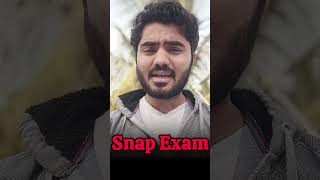 SNAP EXAM • SHOULD I FILL EXAM FORM snapexam sibmpune scmhrd [upl. by Ginzburg]