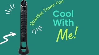 Quiet tower fan [upl. by Iahc]