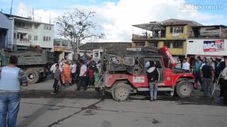 Las ruinas de la estación de Policía de Inzá Cauca tras atentado de las Farc [upl. by Hyacinthie]