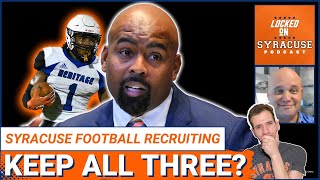 Syracuse Football 2026 Recruiting Checkup  Can Cuse Keep its Commits  Syracuse Orange Podcast [upl. by Sherrill]