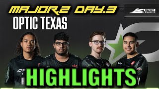 Optic Texas Highlights  First Win with New Roster  Major II vs Breach [upl. by Ailalue]