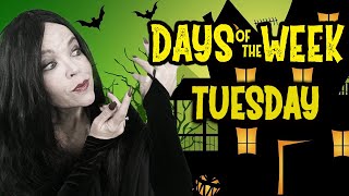 Days of the Week Addams Family  Today is Tuesday [upl. by Ottillia]