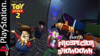 PS1  Toy Story 2 Buzz Lightyear to the Rescue  Prospector Showdown  Final Boss Battle [upl. by Kerge]