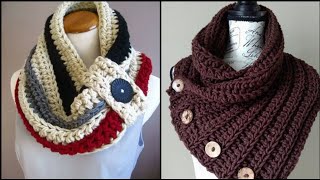 Unique and Amazing Crochet Neck Warmer design and ideas [upl. by Uok]