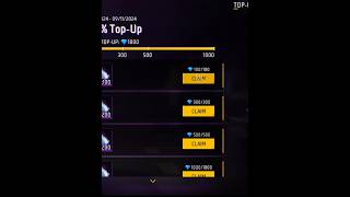 100 Bonus Top Up Event Complete  Double Diamonds Top Up 😱 shorts freefire [upl. by Descombes]