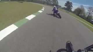 Superbike Unlimited WR450 Supermoto at Carolina Motorsports Park 1080P [upl. by Naji232]