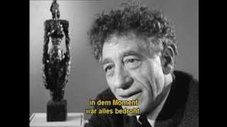 Alberto Giacometti  Ein Mensch unter Menschen 1963 franzdeutsch [upl. by Ahsinrat710]