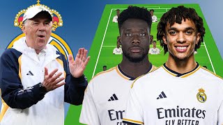 How Ancelotti Will Transform Real Madrid with Alphonso Davies amp AlexanderArnold in LaLiga 202425 [upl. by Canfield85]