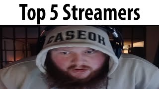 top 5 streamers [upl. by Ainolopa]