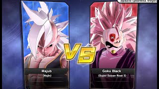 Xenoverse 2  Requested match PC Majub Majin vs Goku Black TB Super Saiyan Rosé 3 [upl. by Irec890]