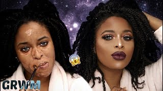 GRWM FALL HAIR MAKEUP amp OUTFIT THE ULTIMATE SLAY [upl. by Marlo574]