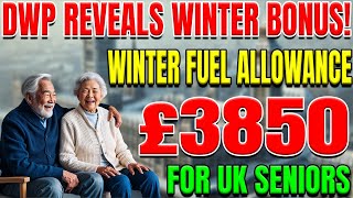 UK Seniors DWP Reveals £3850 Winter Fuel Allowance for 2024  Important State Pension Changes [upl. by Diena559]