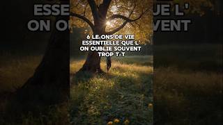 Les 6 Leçons de Vie Essentielles à Apprendre LeçonsDeVie BienEtre shortvideo [upl. by Darton369]