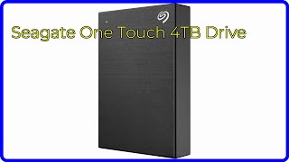 REVIEW 2024 Seagate One Touch 4TB Drive ESSENTIAL details [upl. by Rama]