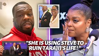 50 Cent Reveals How Oprah Is Using Steve Harvey To Blackball Taraji [upl. by Tynan780]