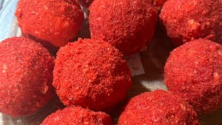 Hot Cheetos Boudin Balls Recipe is BOMB [upl. by Augy]