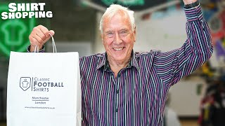 Martin Tyler Goes Shopping For VINTAGE Football Shirts  Shirt Shopping [upl. by Aschim]