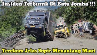 Terekam Jelas Sopir Menantang Maut  Insiden Terburuk Yang Pernah Terjadi Di Batu Jomba [upl. by Yddeg]