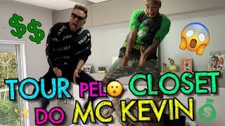 TOUR PELO CLOSET DO MC KEVIN  MatheusMazzafera [upl. by Berget]