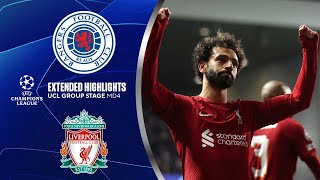 Rangers vs Liverpool Extended Highlights  UCL Group Stage MD 4  CBS Sports Golazo [upl. by Rici]