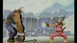 Street Fighter Alpha movie  The only good fight scene [upl. by Ahtel]