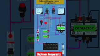 Submersible pump starter wiring shots [upl. by Tankoos]