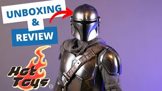 HOT TOYS CHROME MANDALORIAN amp Grogu Season 2 Beskar Deluxe UNBOXING amp REVIEW [upl. by Netsrik826]