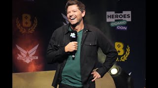 QampA Misha Collins Heroes Comic Con 2024 sunday [upl. by Ayekam]