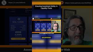 Ensuring Investment Safety in Liquidity Pools  Crypto Yield Farming [upl. by Nosretep967]