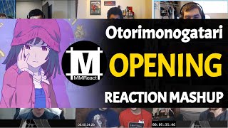 Otorimonogatari Opening  Reaction Mashup [upl. by Llertac]