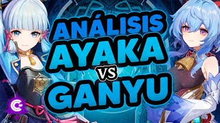 ✅ AYAKA vs GANYU  Quien es la REINA CRYO ❄  Genshin Impact [upl. by Enyawed]