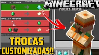 MINECRAFT  Construindo um Celeiro Muitas Trocas Com os Aldeoses [upl. by Scopp]