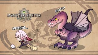 DONATHON 80  MONSTER HUNTER WORLD  BANTUIN ONI TROOPS BASMI AYAM  VTUBER INDONESIA [upl. by Adamina808]