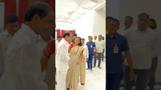 Kavitha akka with kcr Bapu 🩷 subscribemychannel brs emotional youtubeshorts viralshorts [upl. by Britt330]