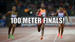 Womens 100 Meter Diamond League Finals  ShaCarri Richardson VS Julien Alfred [upl. by Nylra]