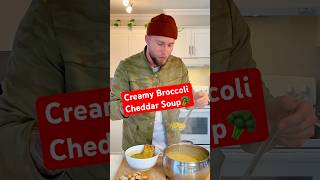 ✨Creamy Broccoli Cheddar Soup 🍲🥦 SoupSeason ComfortFood TastyEats BroccoliSoup EasyRecipes [upl. by Malchus130]