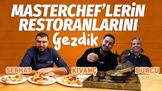 Kıvanç ile Serhat ve Burcu’nun Restoranlarını Gezdik 🍕 🍣 [upl. by Orlando]