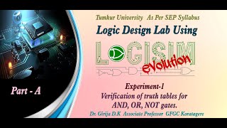 Logic Design Lab Prog1 [upl. by Happy]