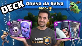 DECK PERFEITO PARA ARENA 9  CLASH ROYALE [upl. by Assirram]