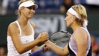 Svetlana Kuznetsova Vs Maria Sharapova Indian Wells 2008 Highlights [upl. by Hadlee]