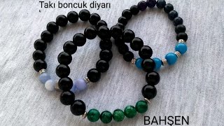 Erkek bileklik yapımı misina bağlama tekniğimaking mens bracelets изготовление мужских браслетов [upl. by Rehpotsrik182]